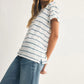 FOUNDATION BOATHOUSE STRIPED TEE ZT253209