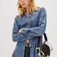 ATTICUS DENIM BUTTON UP SHIRT