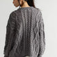 OPAL ROLLNECK KNIT CARDI