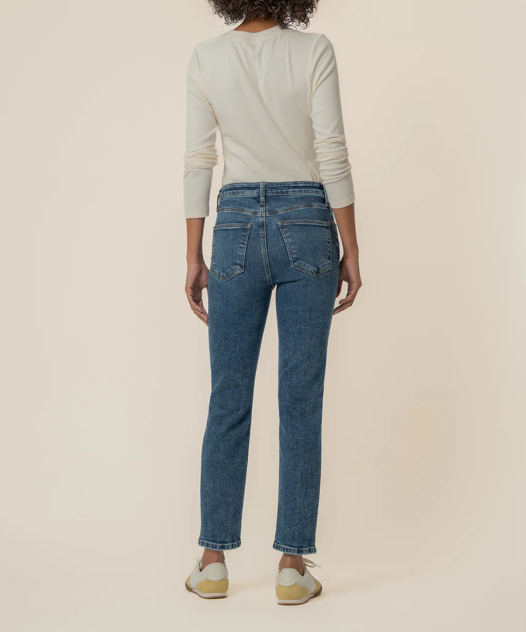 RACHAEL HIGH RISE FAB AB MOM JEAN