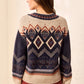 THE TAMARA MOCK NECK PATTERN SWEATER