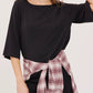 AIMEE 3/4 SLEEVE TOP