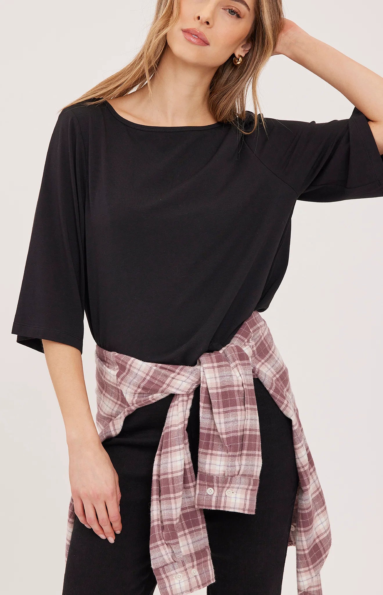 AIMEE 3/4 SLEEVE TOP