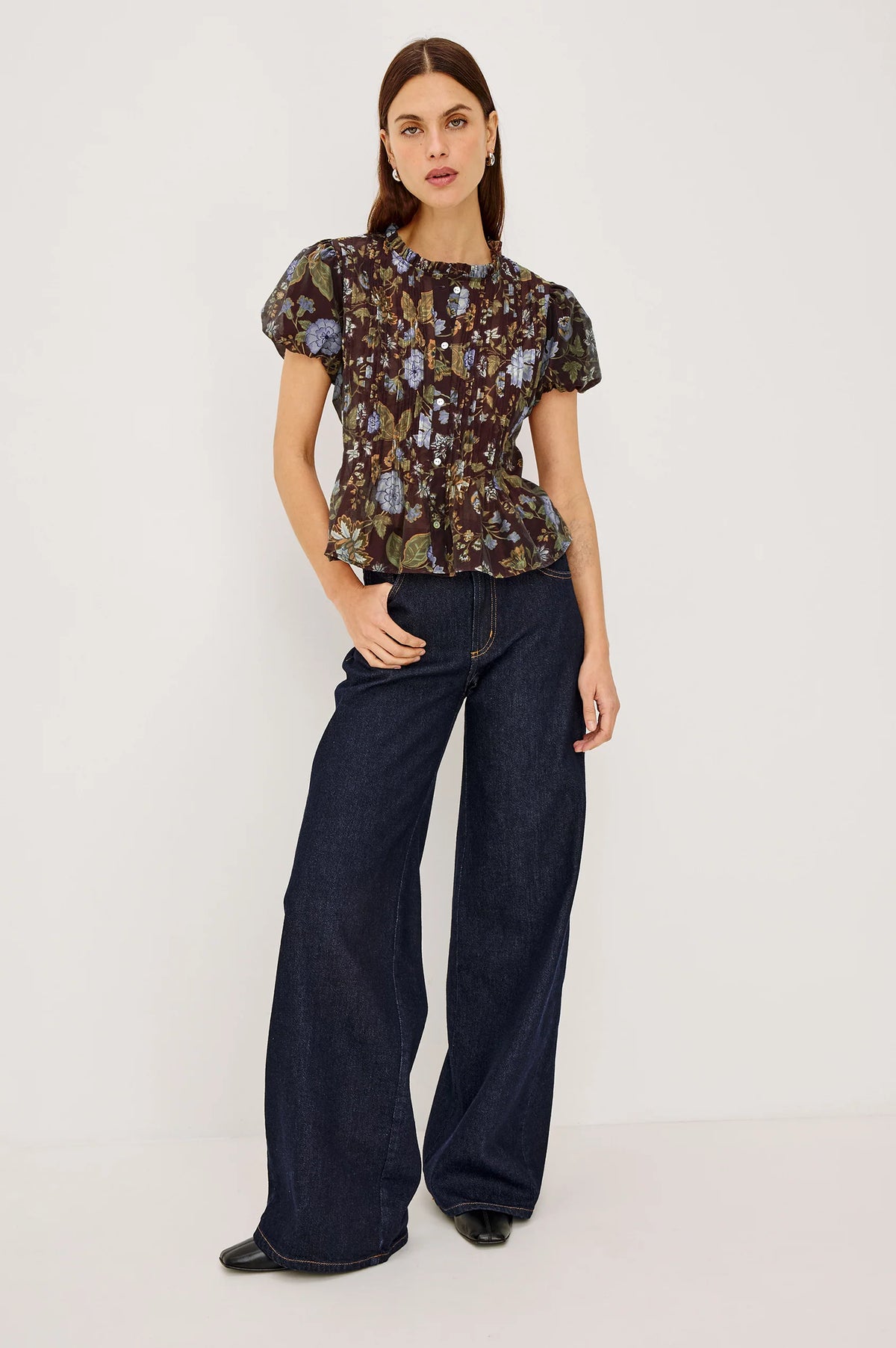 PEPPER FLORAL BLOUSE