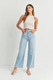 RETRO WIDE STRAIGHT LEG JEAN BP422J