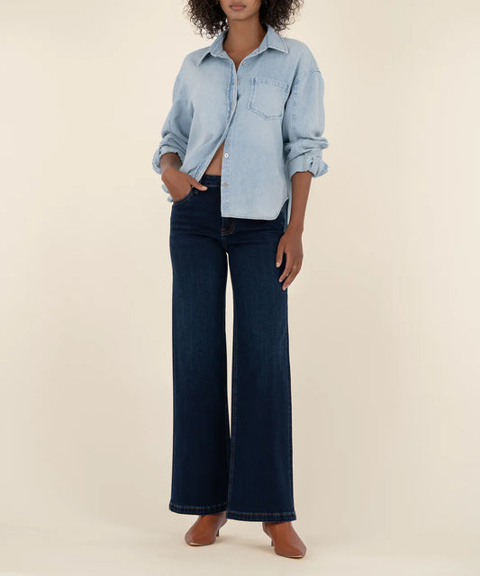 JEAN HIGH RISE WIDE LEG