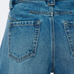 MID RISE DROP CROTCH BARREL JEAN
