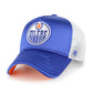 OILERS SATIN WITH LOVE TRUCKER HAT