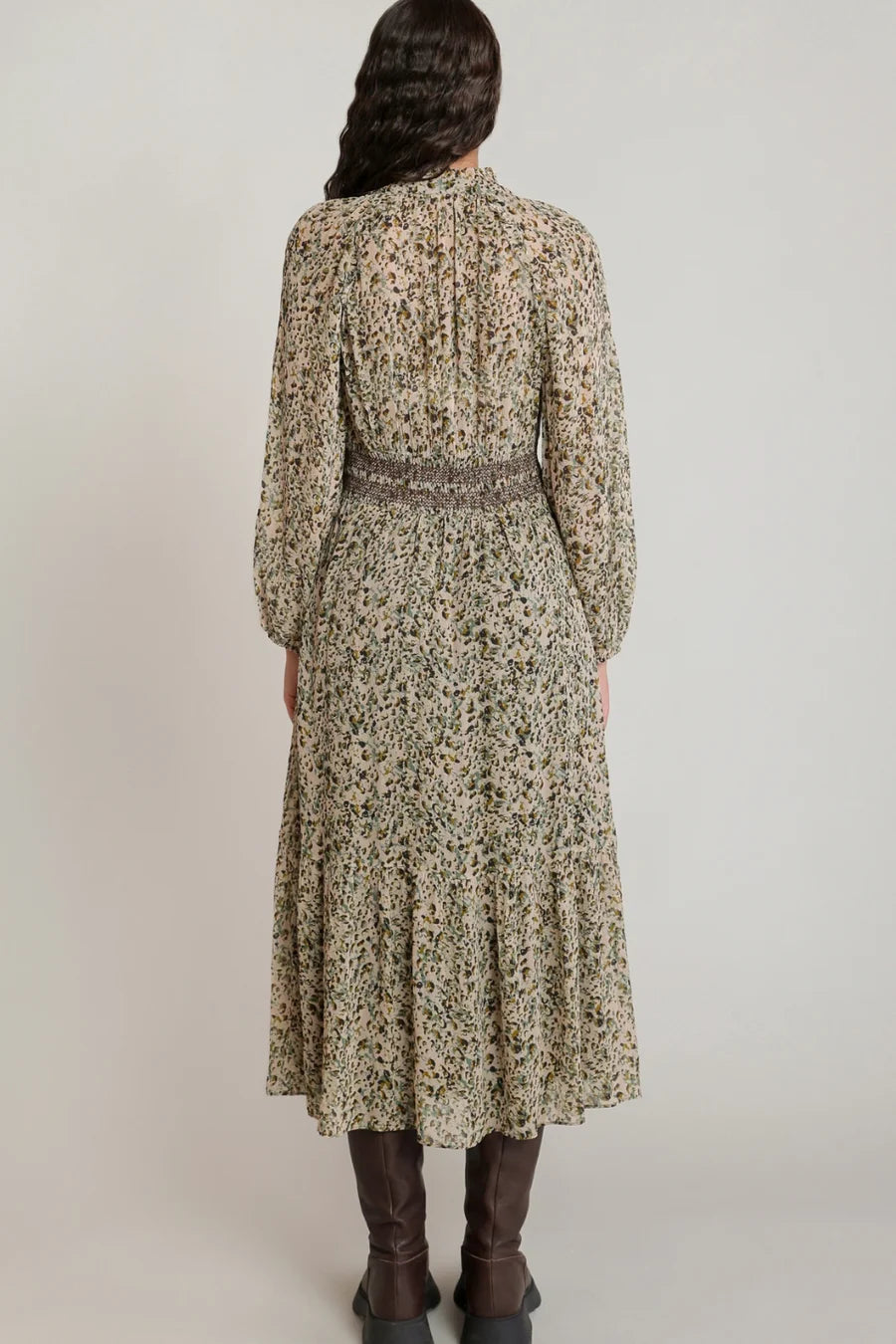 THE AIRES SMOCKING WAIST DRESS