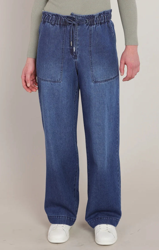 THE ASHFORD WIDE LEG DENIM PANT