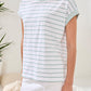 THE JONI  CAP SLEEVE TOP