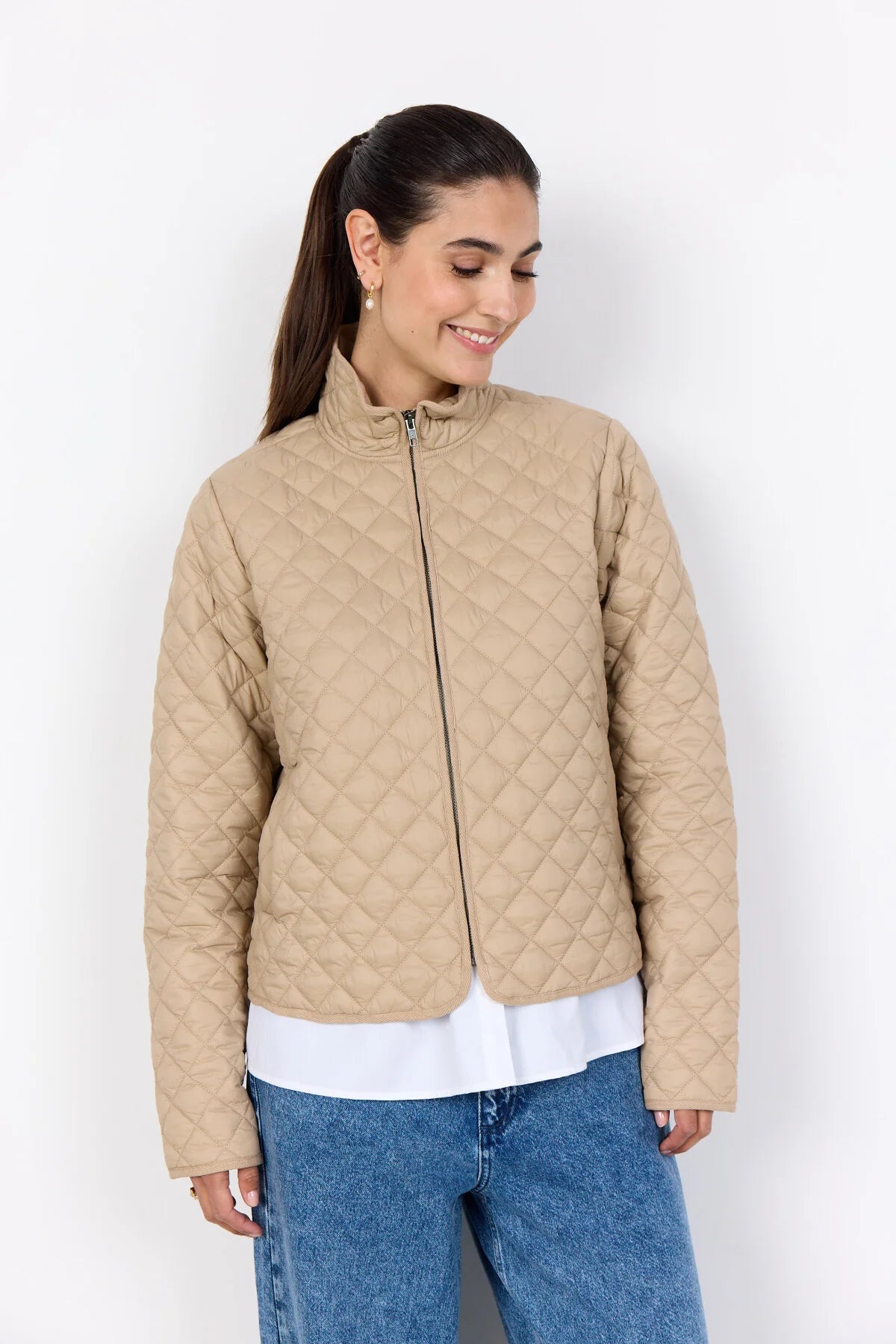 BENETE 2 QUILTED SHORT JACKET