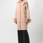 FAUX FUR SWEATER COAT 243923