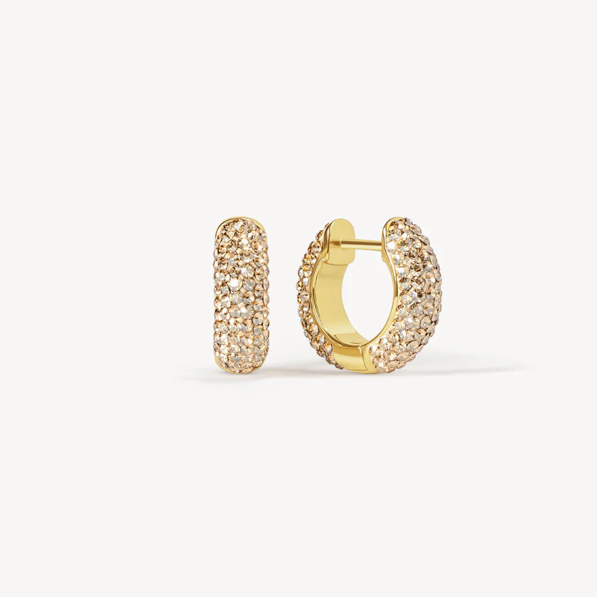 HILLBERG SMALL SPARKLE HOOPS