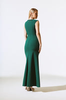 LUX TWILL TRUMPET GOWN 243703