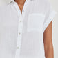 WHITNEY ORGANIC COTTON BUTTON UP  BY RAILS