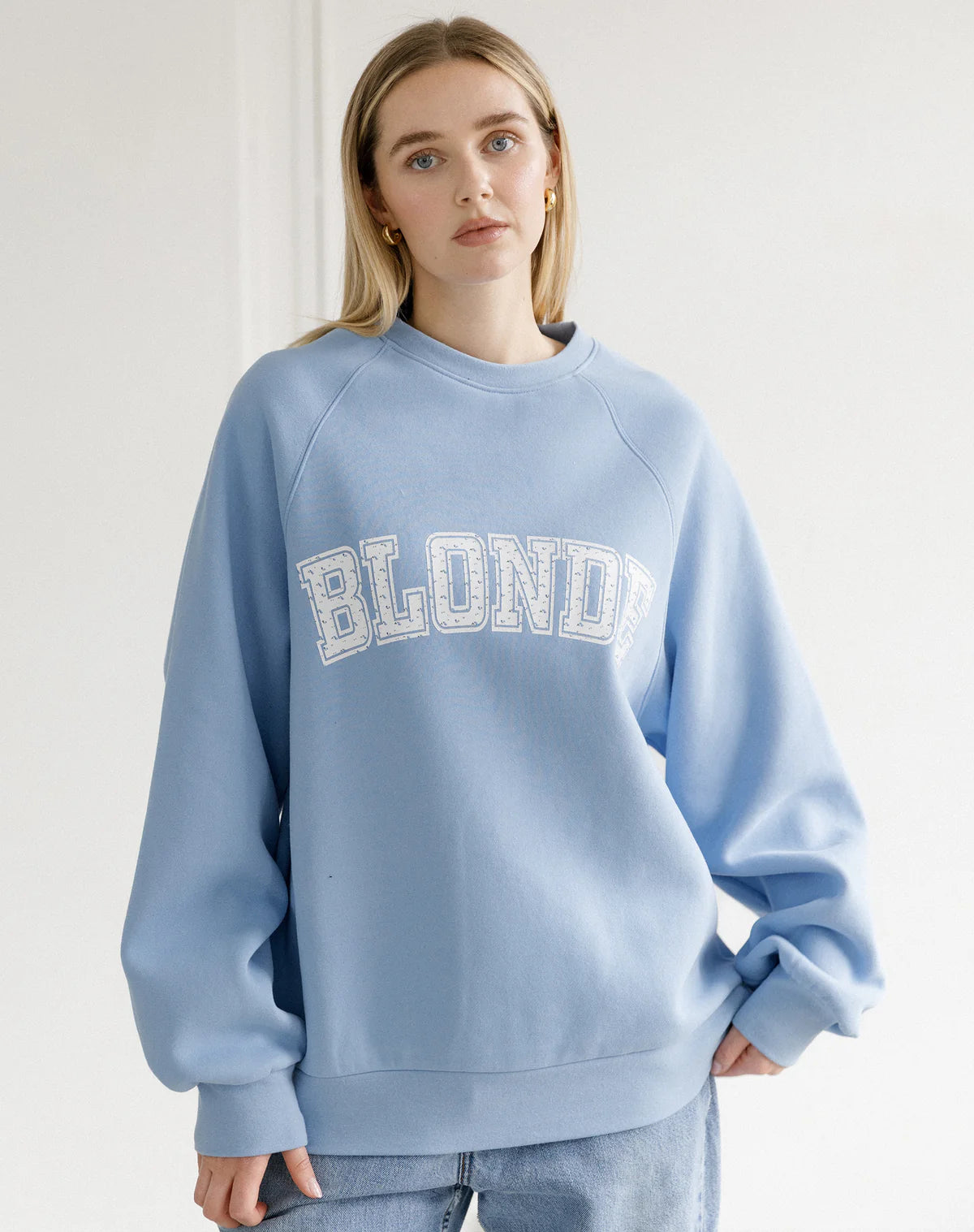 BTL VARSITY HAIR NOT YOUR BOYFRIEND SWEATSHIRT
