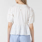 THE NOEMI S/S ALINE BLOUSE