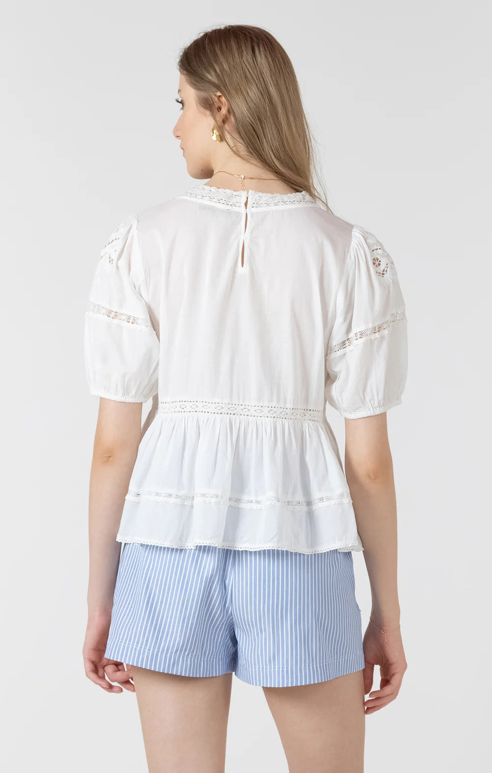 THE NOEMI S/S ALINE BLOUSE
