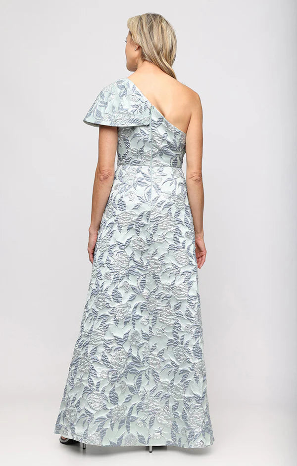 THE NADIA ONE SHOULDER JACQUARD