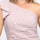 THE SAVANNA ONE SHOULDER COLUMN  DRESS