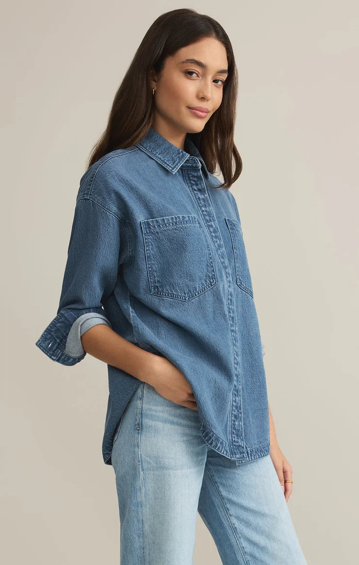 ALL DAY DENIM SHIRT ZJ251511