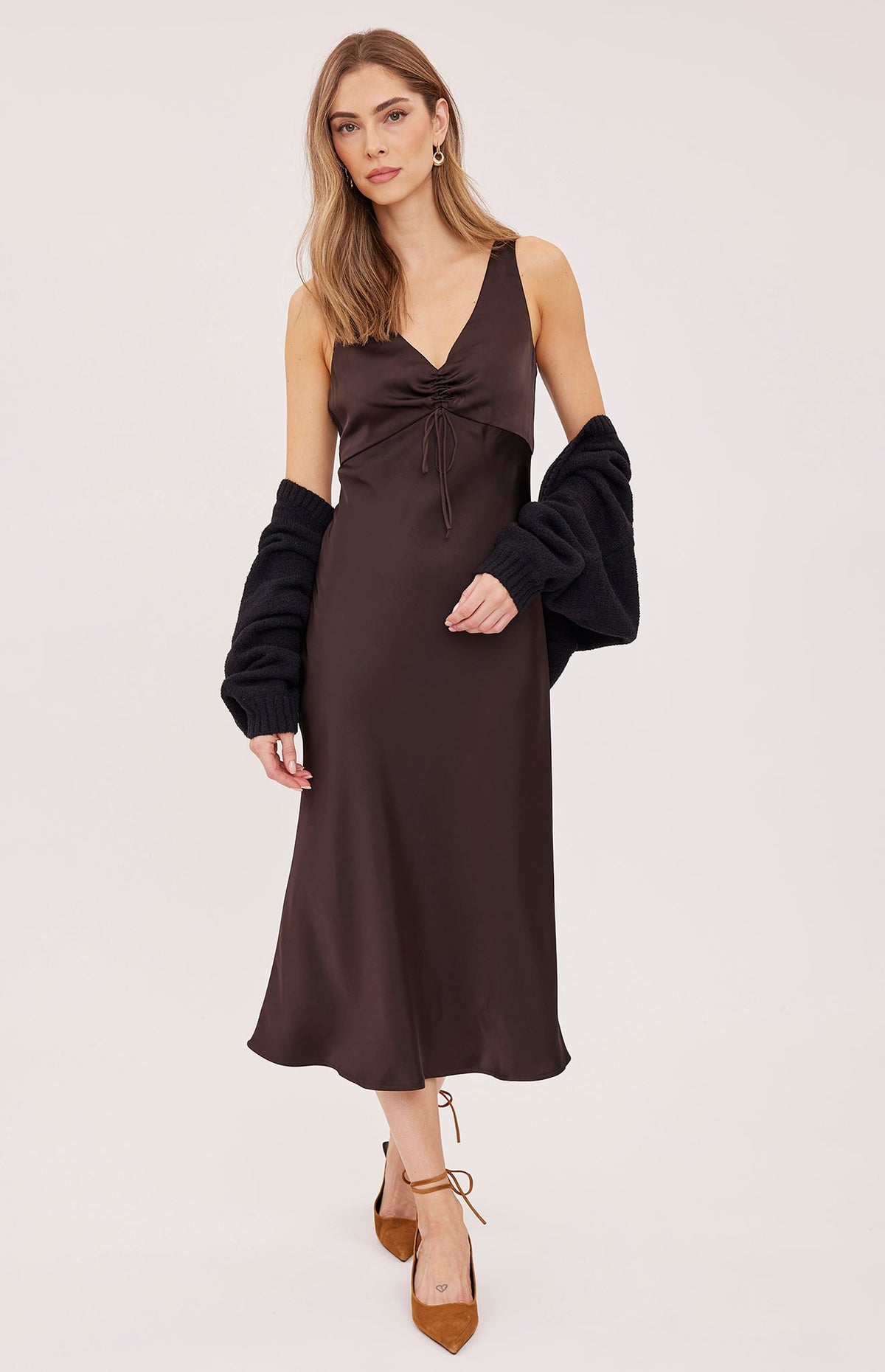 ANTONIA SATIN DRESS