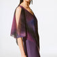 SILKY KNIT AND NOVELTY LAYERED DRESS 243718