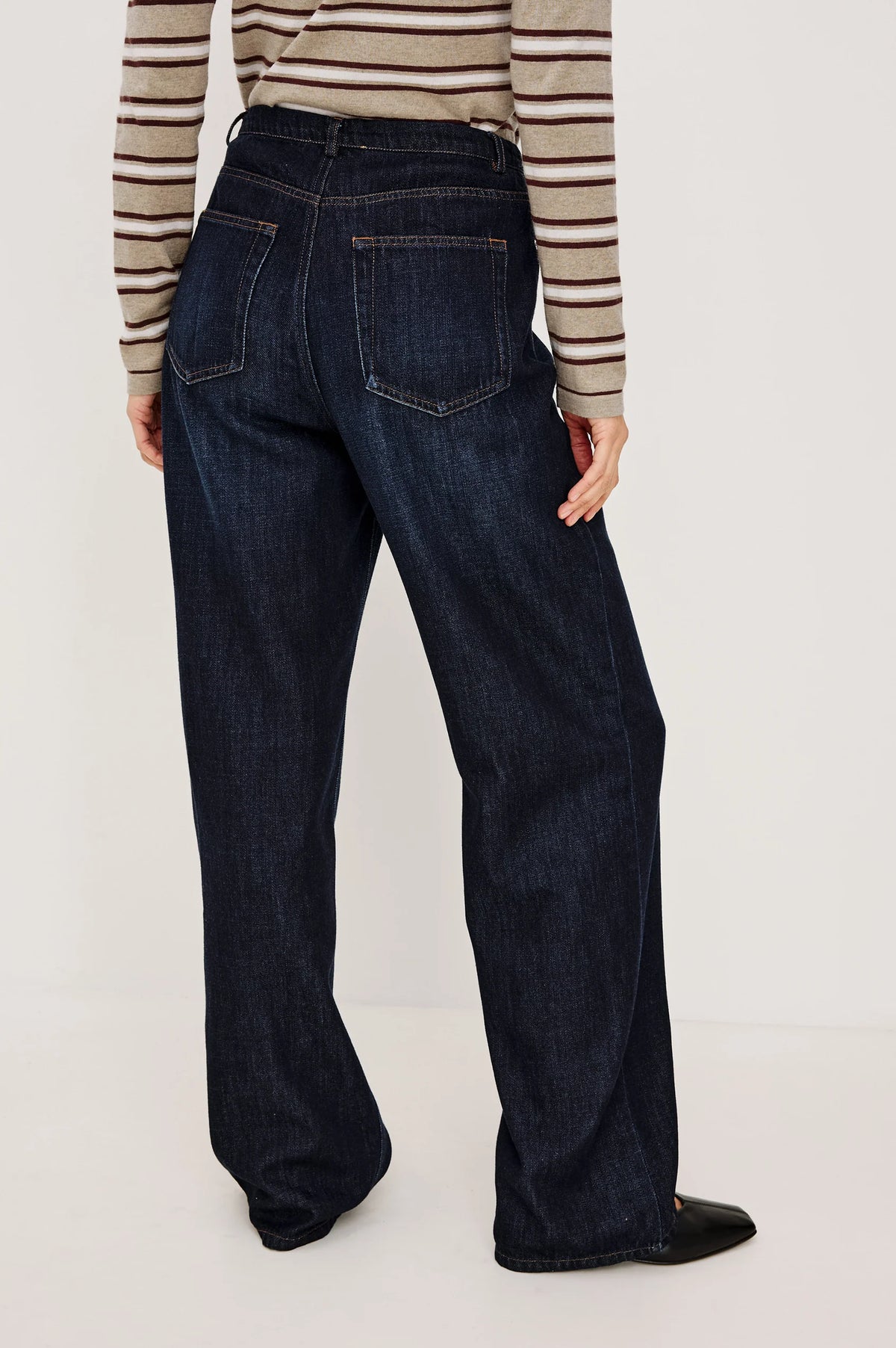 NORMANDIE TIE FRONT JEANS