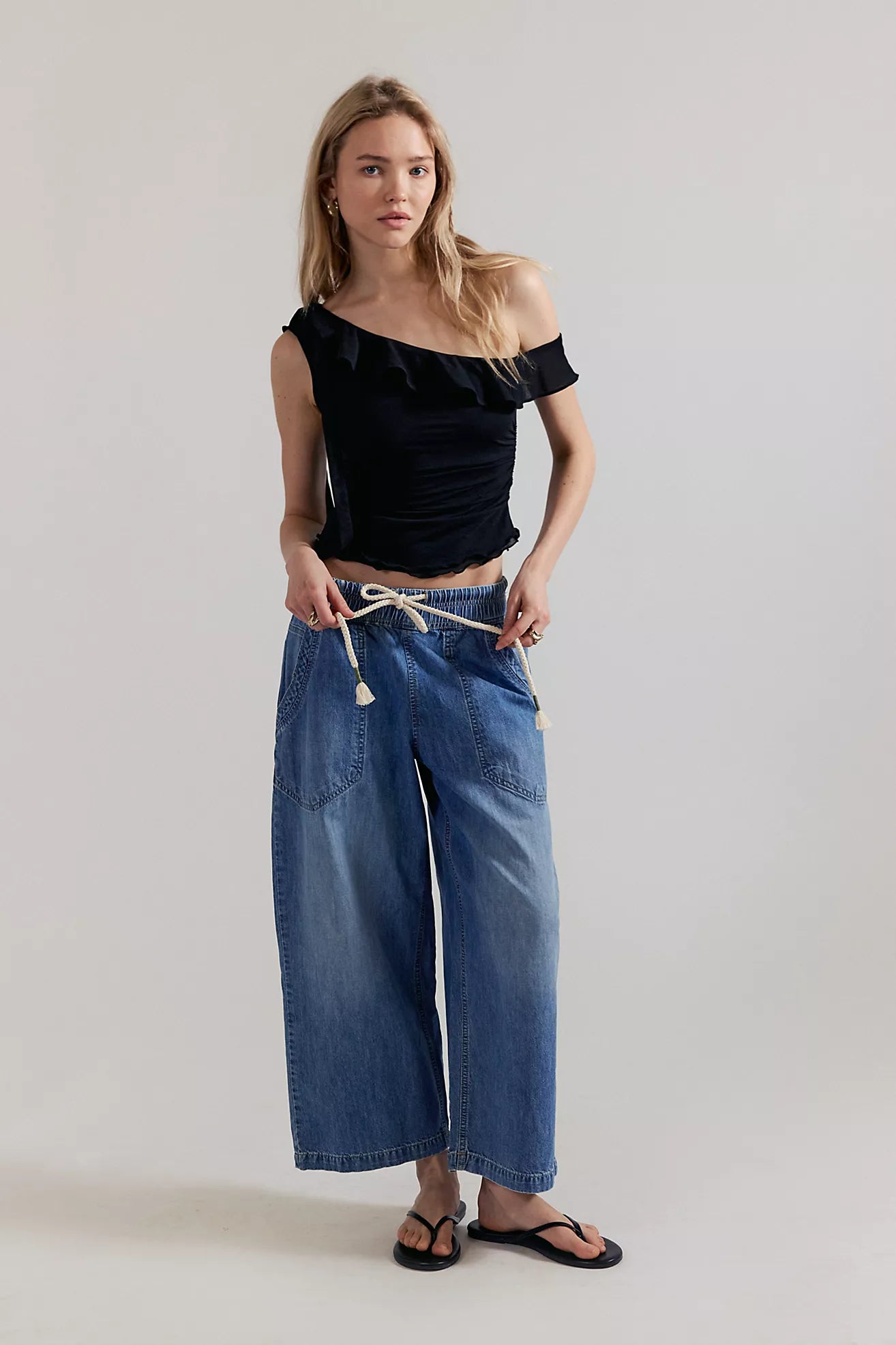 EASY PEASY PULL ON JEANS BY FREE PEOPLE