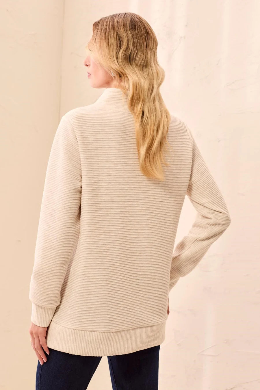 BONNIE L/S TUNIC W/ INVISIBLE POCKETS