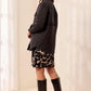 THE TERA MIXED MEDIA DENIM QUILTED JACKET