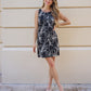 TAMI FLOWER EMBROIDERED DRESS