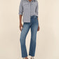 KELSEY HIGH RISE FAB AB ANKLE FLARE