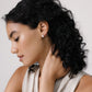 HILLBERG AND BERK FRESHWATER PEARL AND CZ STUDS