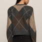 MEDINA ARGYLE CARDIGAN