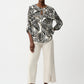 FLORAL HIP LENGTH TOP
