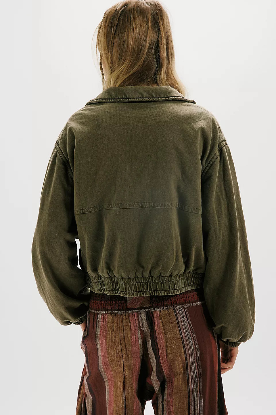 BIRDIE WASHED JACKET BY FREE PEOPLE
