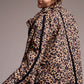 ANIMAL PRINT QUILTED JACKET