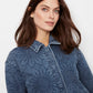 THE CREW QUILTED DENIM JACKET W/ POCKETS