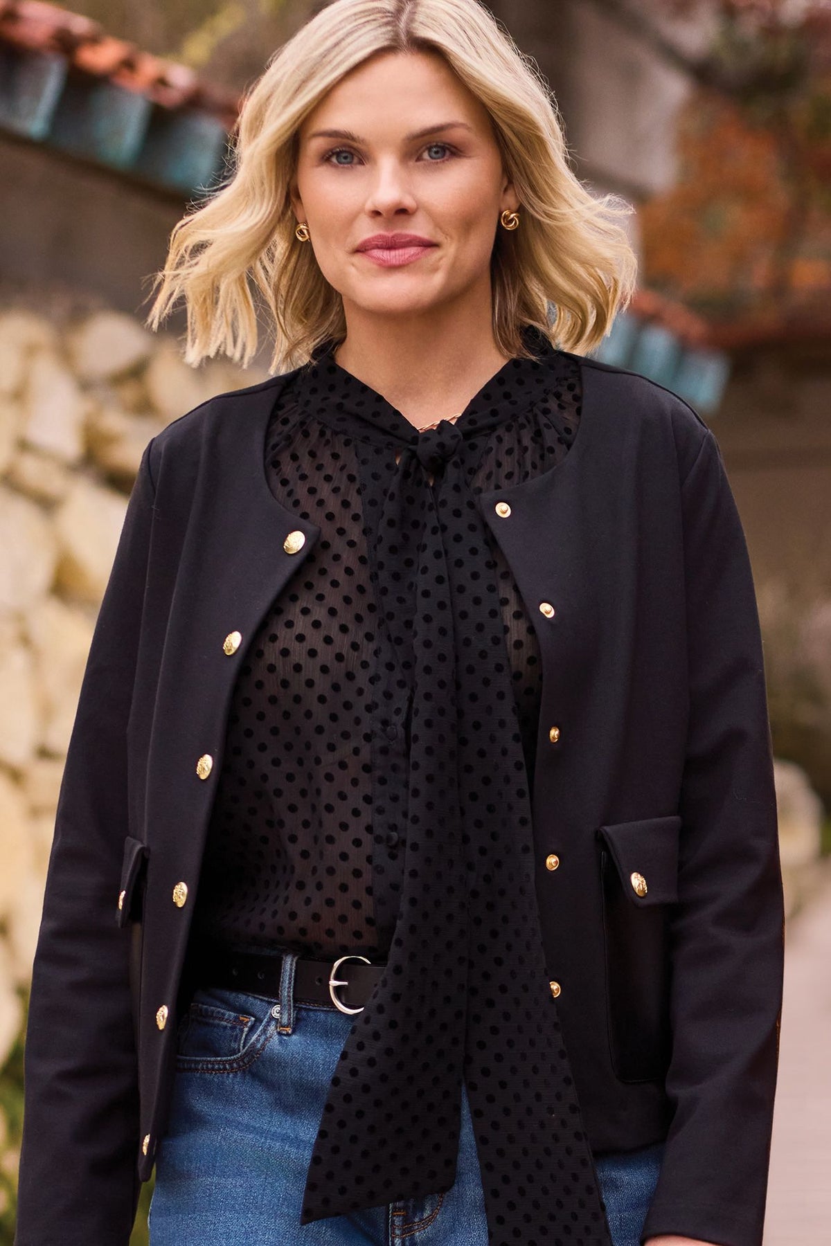 THE PAMELA BLOUSE