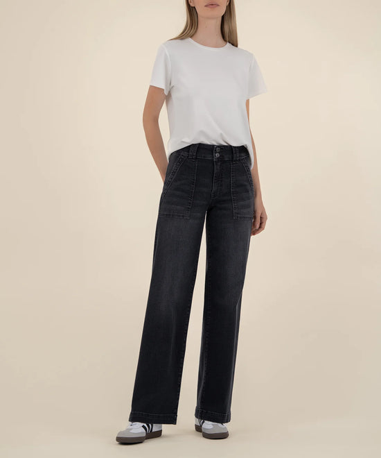 JODI HIGH RISE STRAIGHT LEG FRONT POCKET