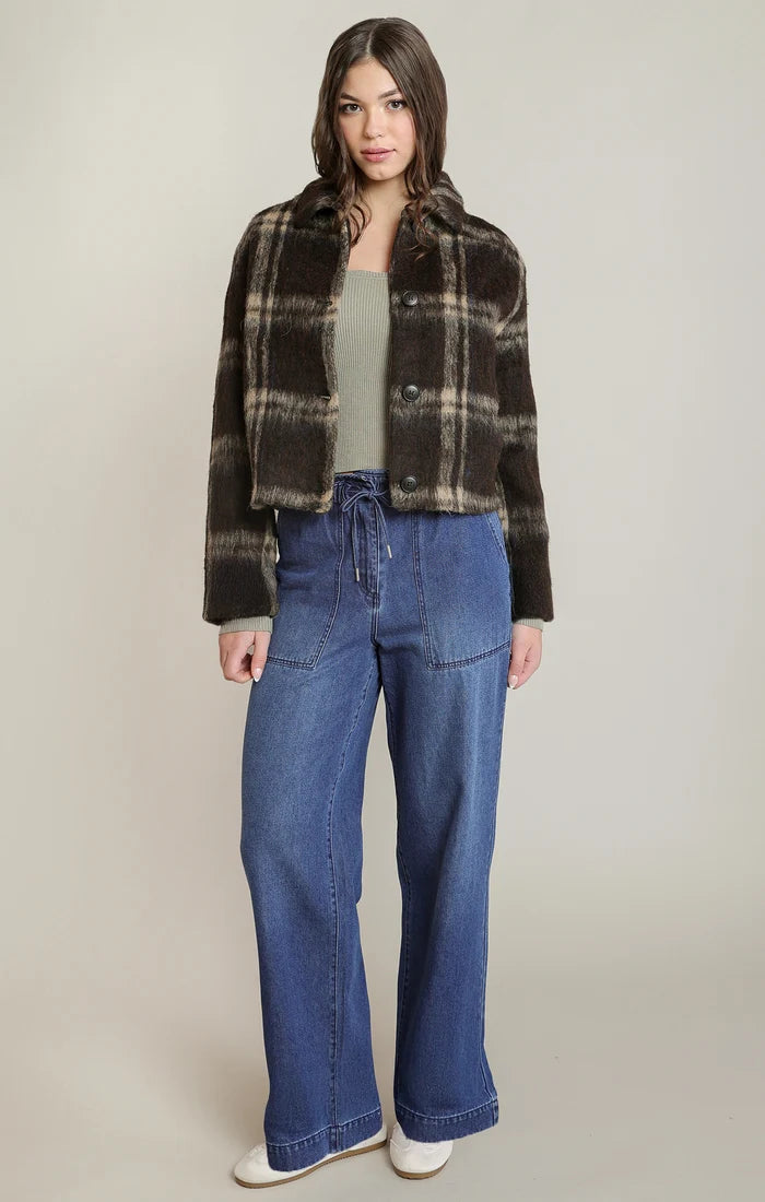 THE ASHFORD WIDE LEG DENIM PANT
