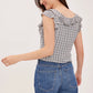 AINSLEY RUFFLE TOP