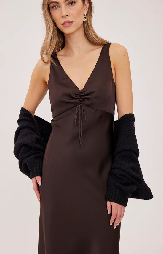 ANTONIA SATIN DRESS