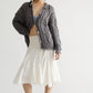 OPAL ROLLNECK KNIT CARDI