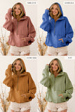 AMAYA OVERSIZED HALF ZIP HOODIE IP8347