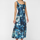 JUNE TEA LENGTH FLORAL DRESS