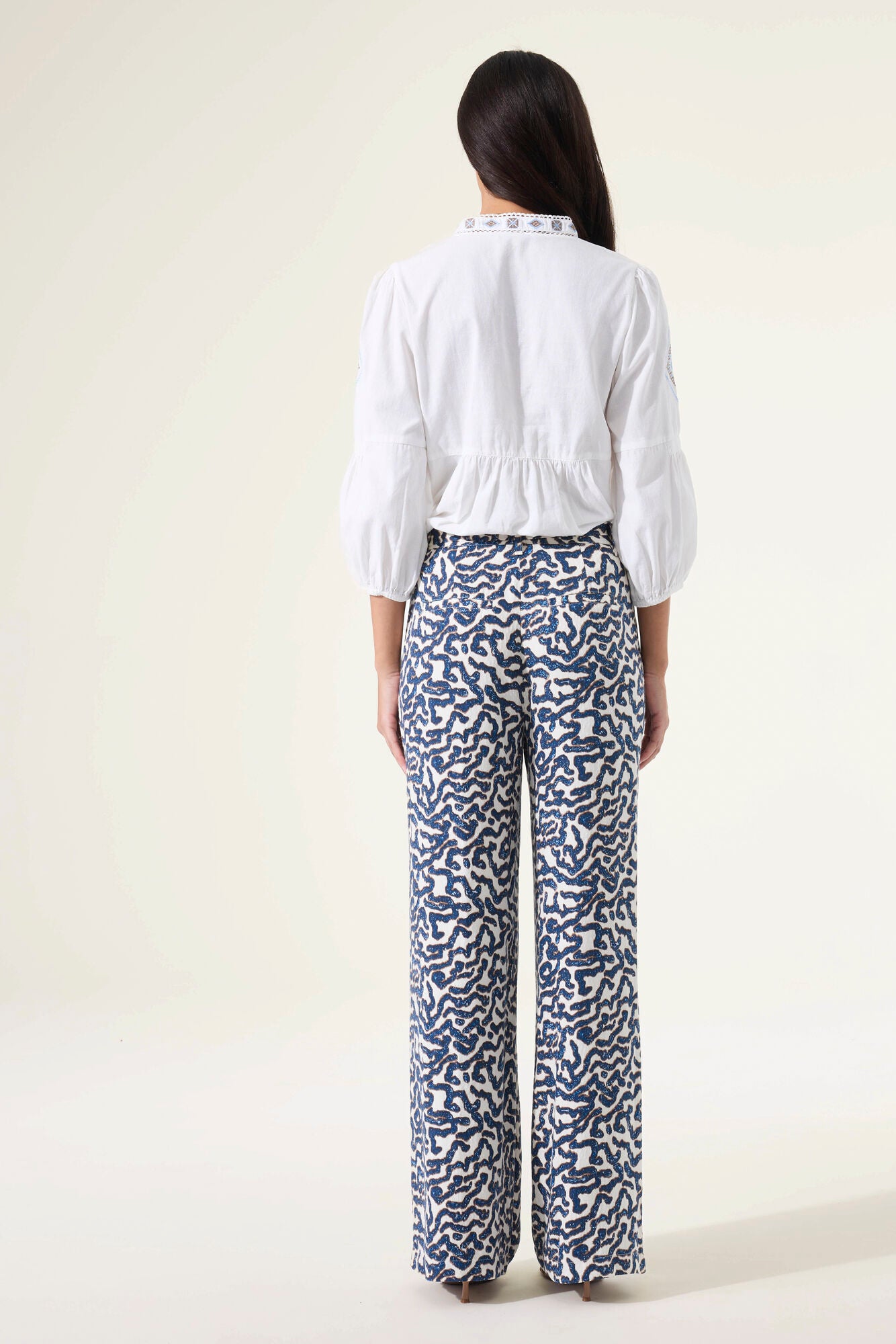 THE VIENNA PATTERNED PANT