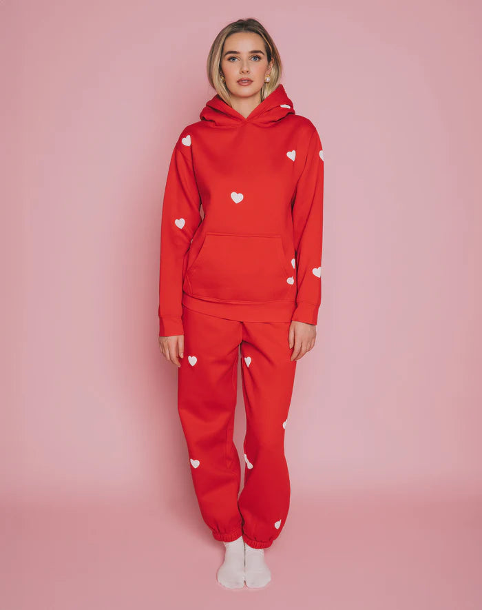 ALL OVER HEART OVERSIZED JOGGER